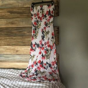 Perfect Strapless Maxi for holiday picnic